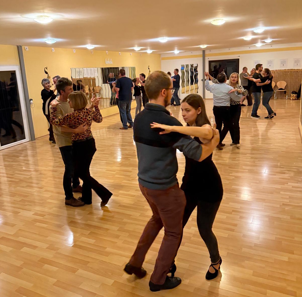 Paare beim Standard-Training